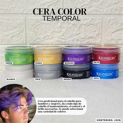 cera color temporal|que es un tinte temporal.